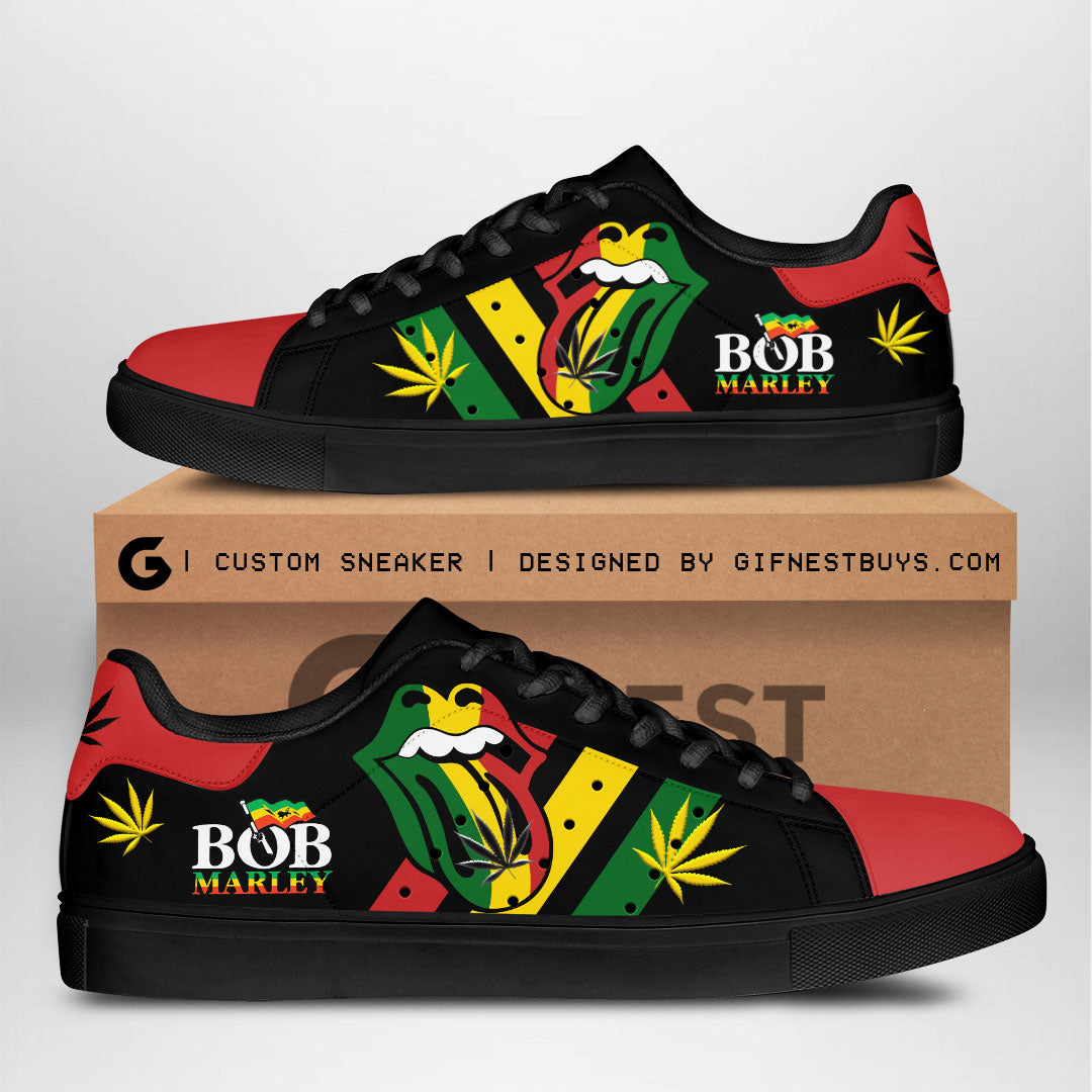 Ideafootwear Bob Marley Skate Stan Shoes Sneakes For Men And Women 5