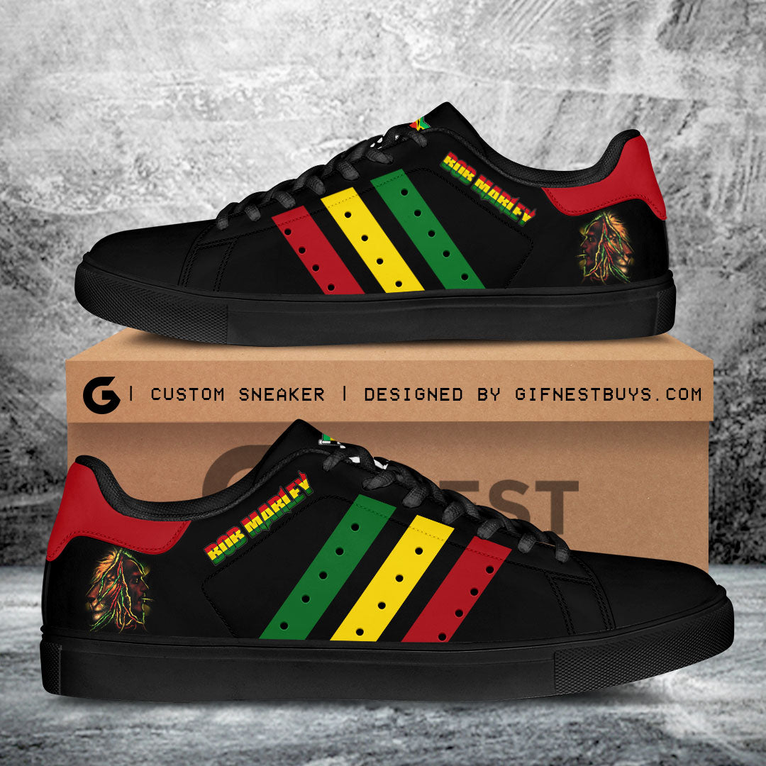 Ideafootwear Bob Marley Skate Stan Shoes Sneakes For Men And Women 2