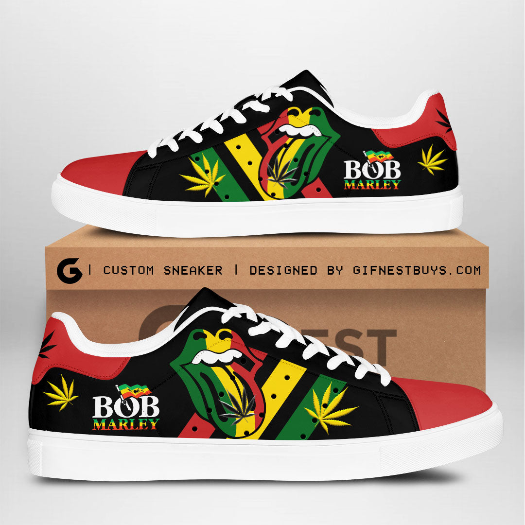 Ideafootwear Bob Marley Skate Stan Shoes Sneakes For Men And Women 5