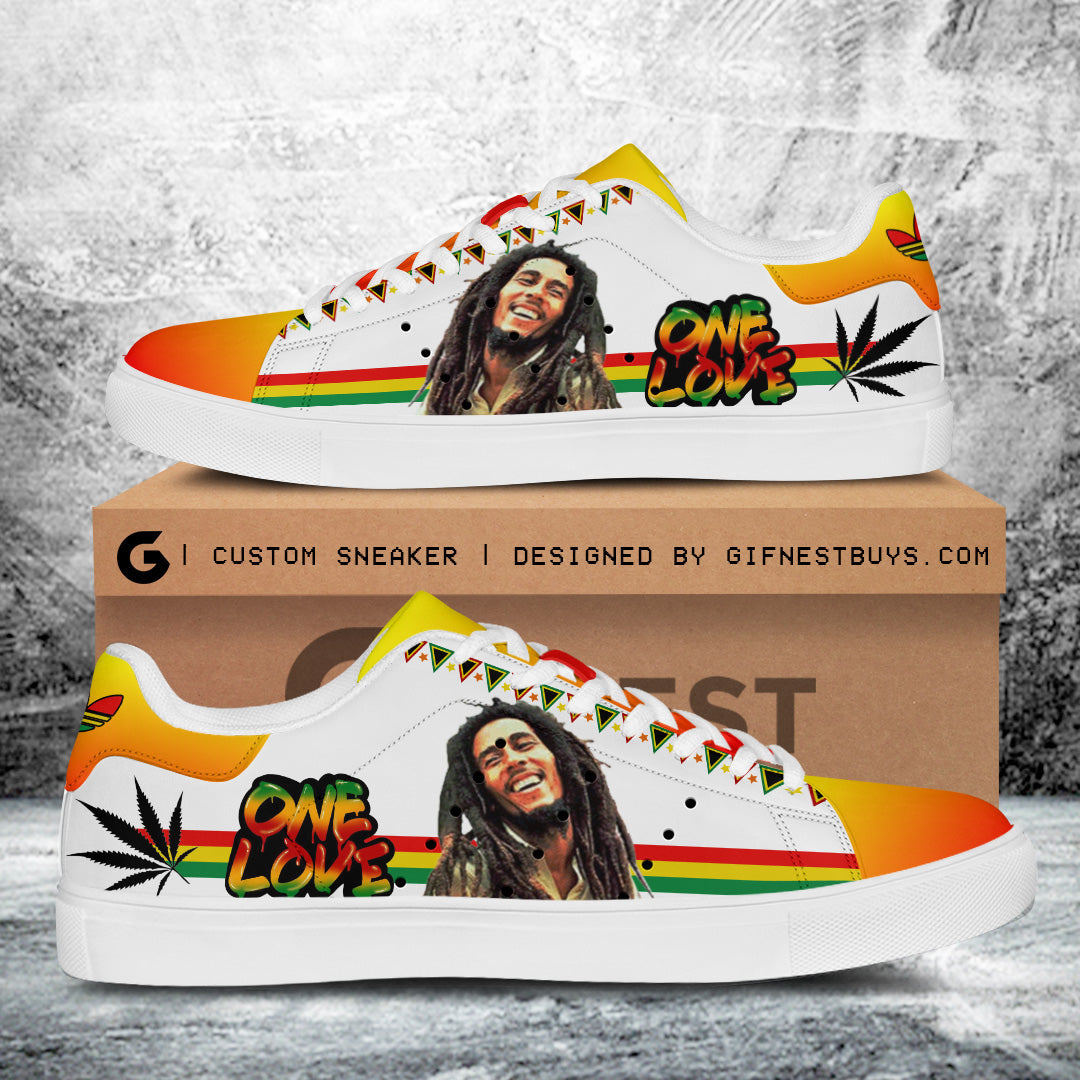Ideafootwear Bob Marley Skate Stan Shoes Sneakes For Men And Women 6