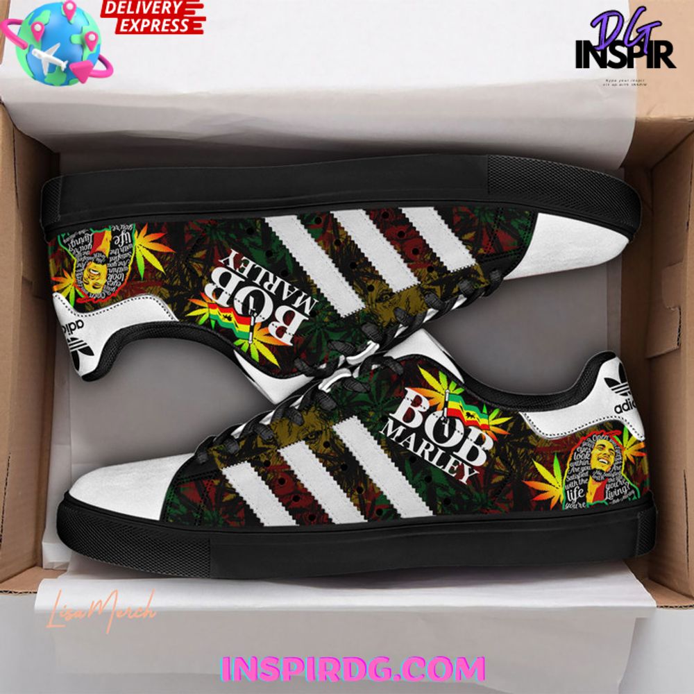 Ideafootwear Bob Marley Skate Stan Shoes Sneakes For Men And Women 10