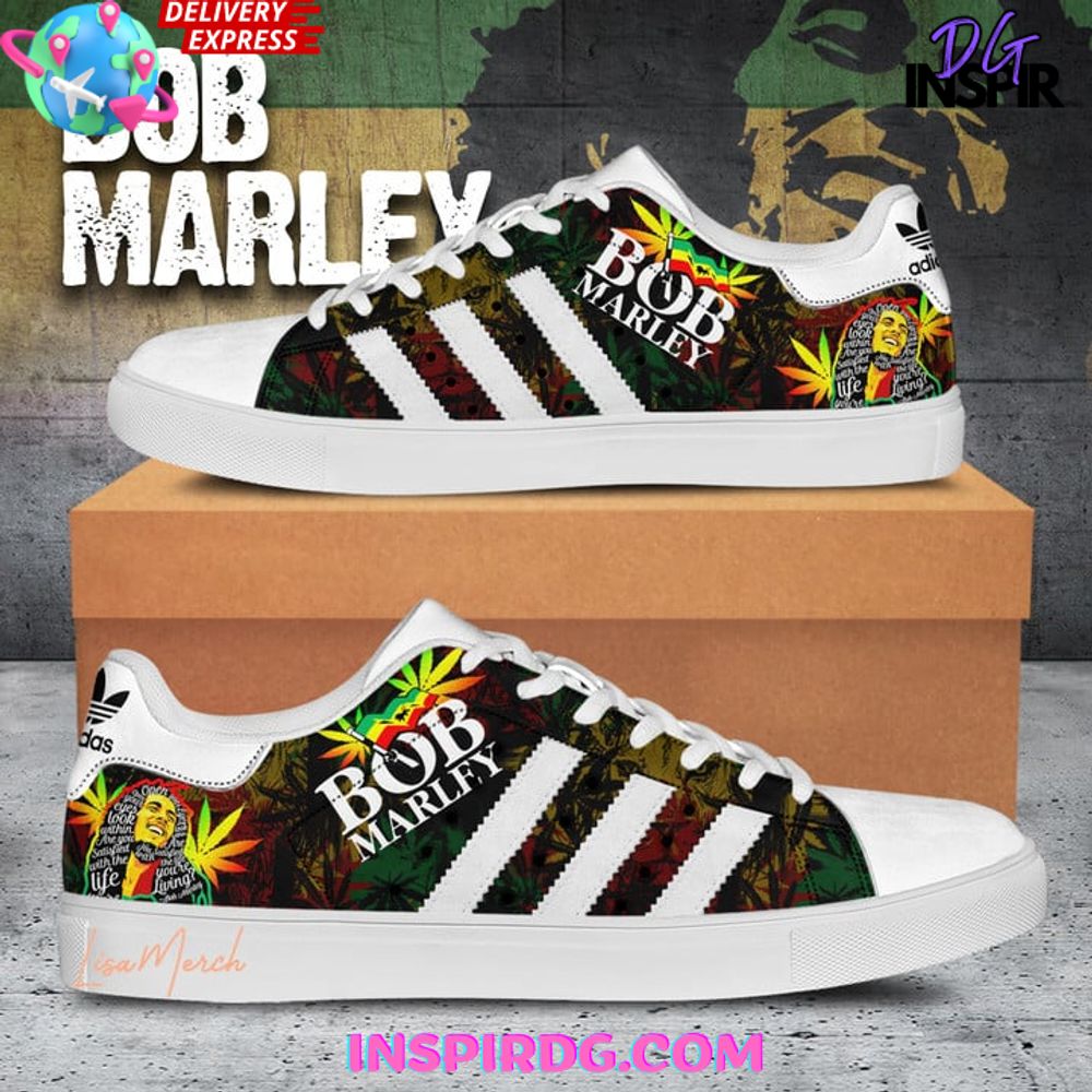 Ideafootwear Bob Marley Skate Stan Shoes Sneakes For Men And Women 10