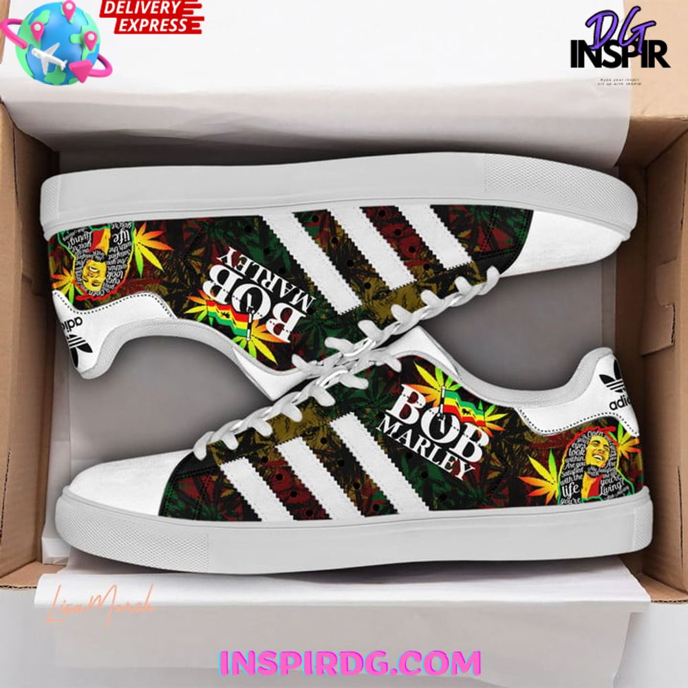 Ideafootwear Bob Marley Skate Stan Shoes Sneakes For Men And Women 10
