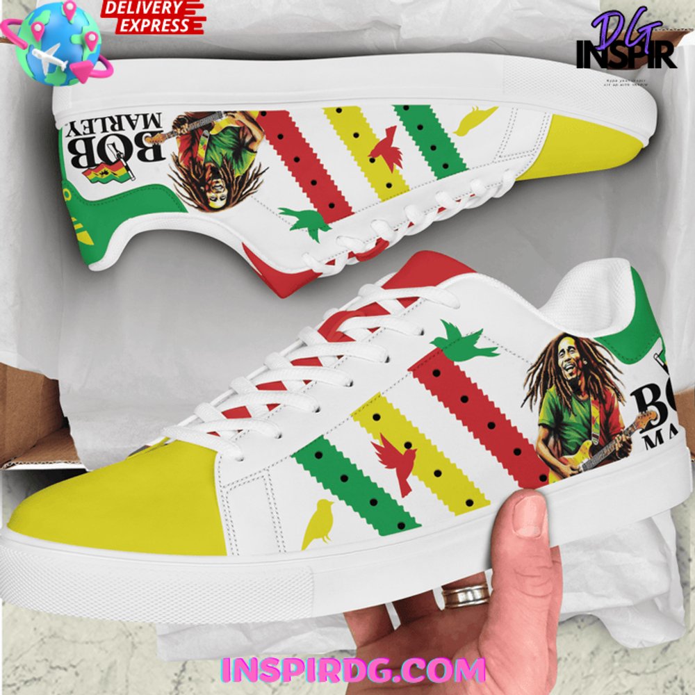 Ideafootwear Bob Marley Skate Stan Shoes Sneakes For Men And Women 12