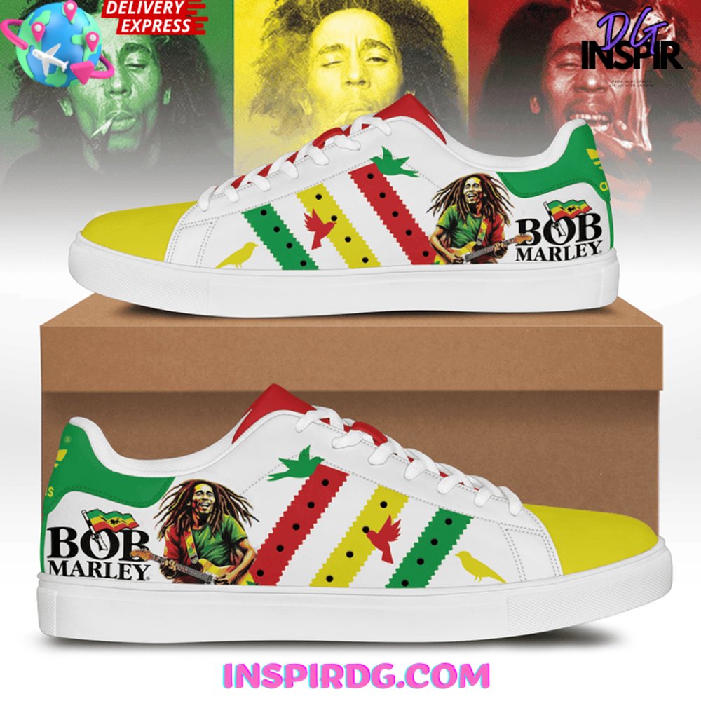 Ideafootwear Bob Marley Skate Stan Shoes Sneakes For Men And Women 12