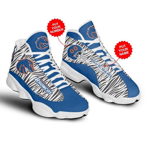 Ideafootwear Boise State Broncos AJ13 Sneakers Shoes For Men And Women 1