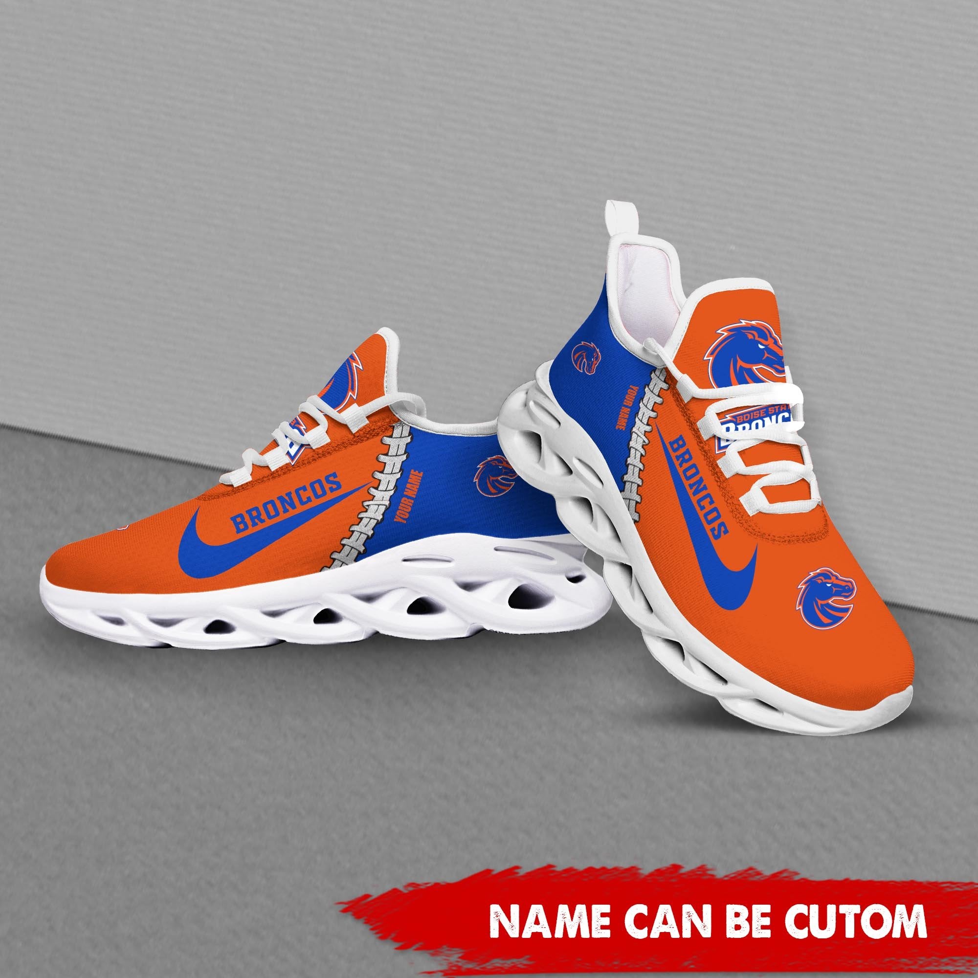 Ideafootwear Boise State Broncos Max Soul Shoes Sneakers For Men And Women 2