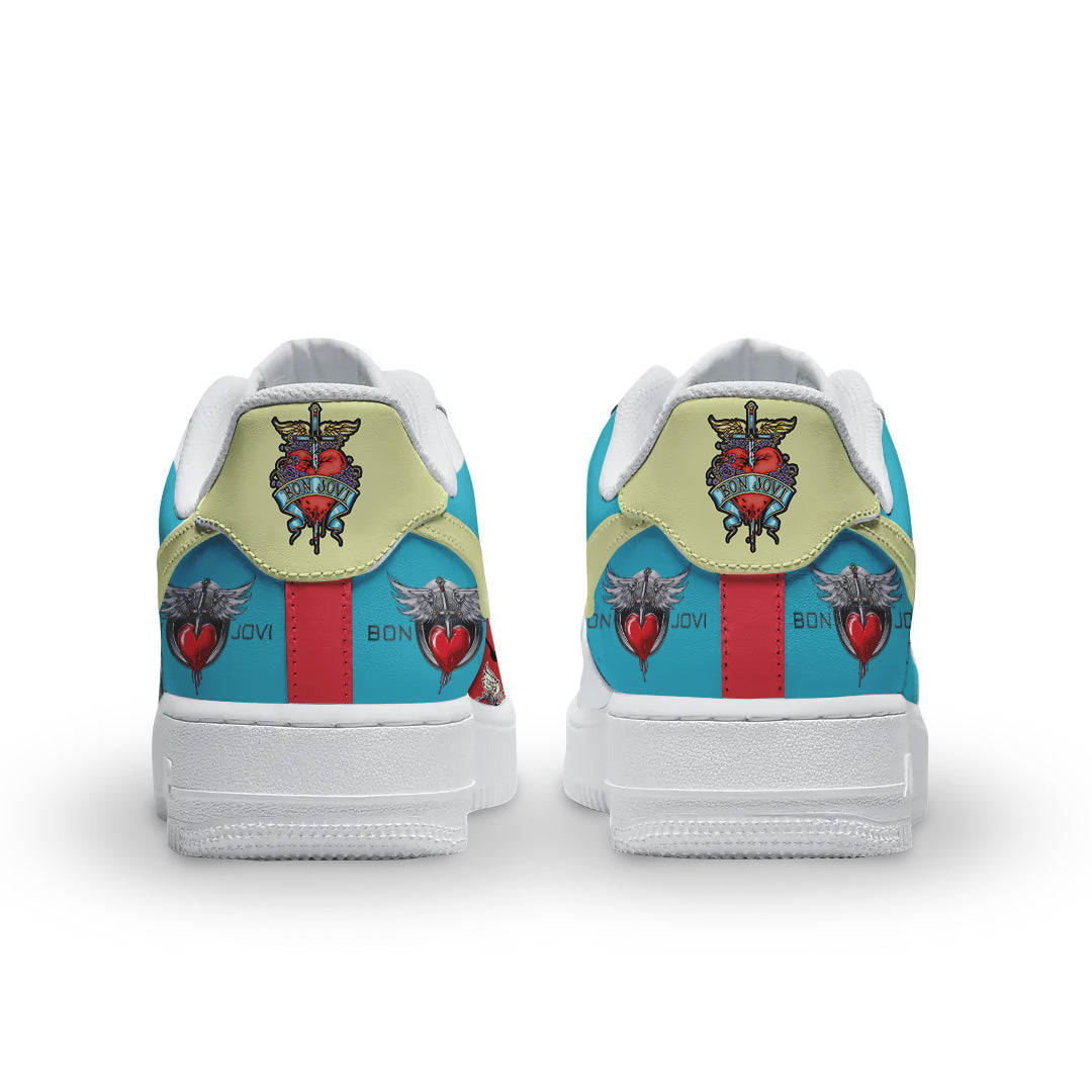 Ideafootwear Bon Jovi Air Low-Top Sneakers Shoes For Men And Women 5