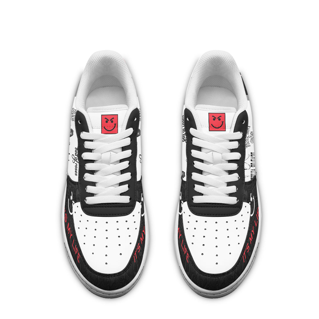 Ideafootwear Bon Jovi Air Low-Top Sneakers Shoes For Men And Women 3