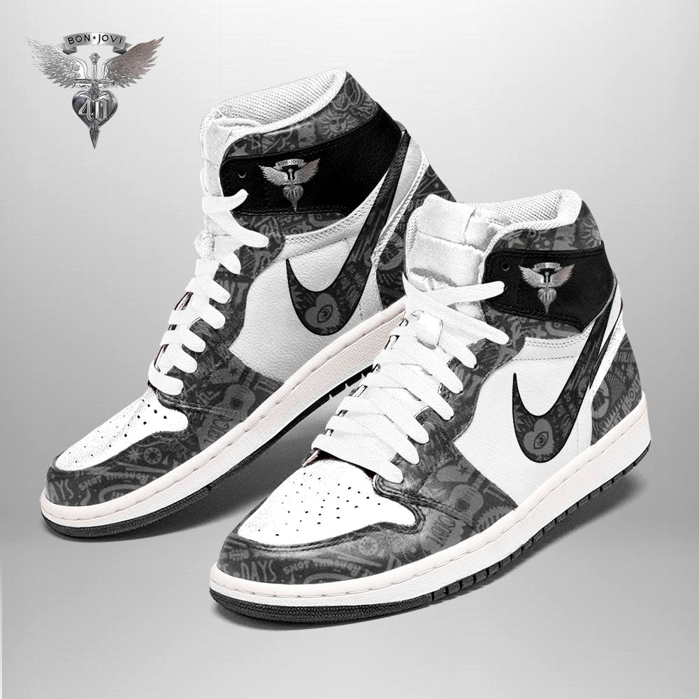 Ideafootwear Bon Jovi AJ1 High Sneakers Shoes For Men And Women 5