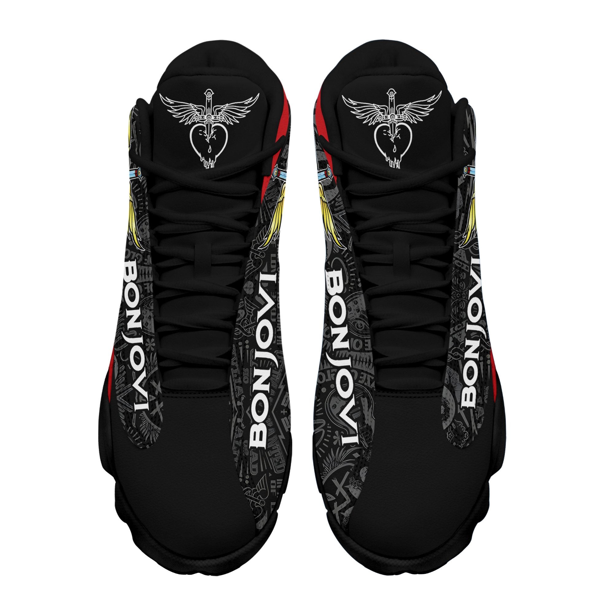 Ideafootwear Bon Jovi AJ13 Sneakers Shoes For Men And Women 1