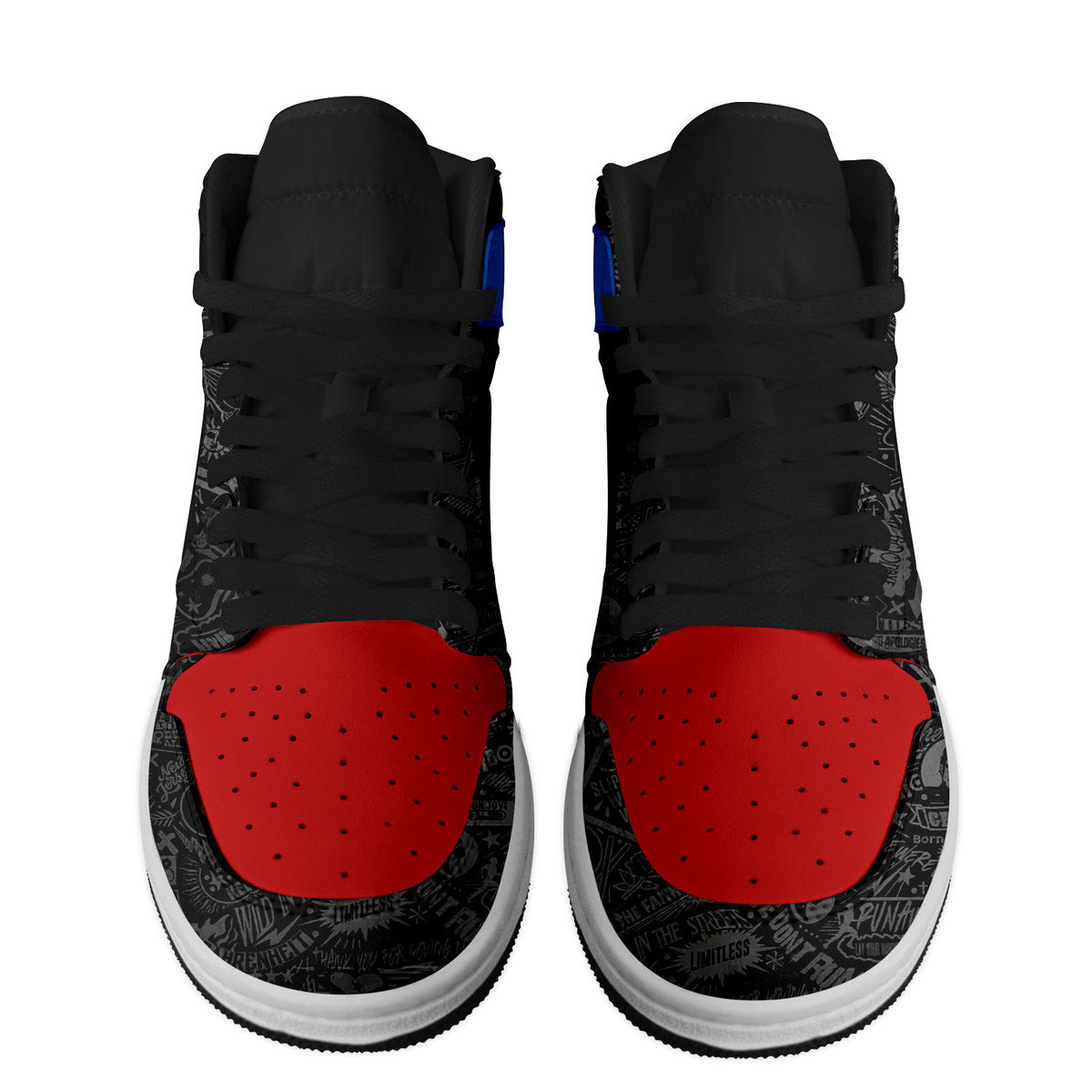 Ideafootwear Bon Jovi AJ1 High Sneakers Shoes For Men And Women 15