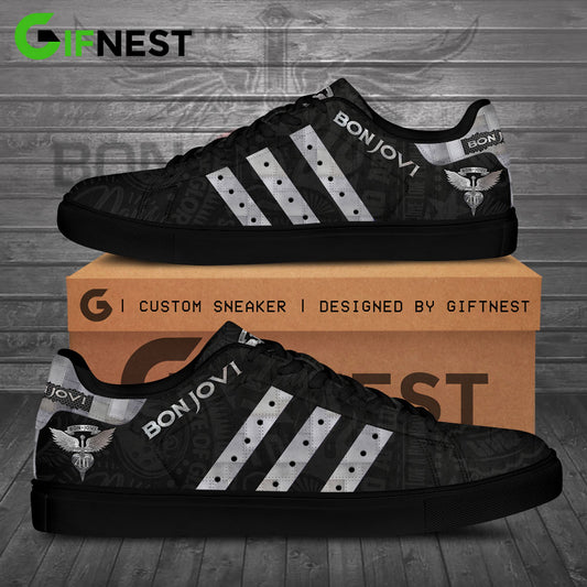 Ideafootwear Bon Jovi Skate Stan Shoes Sneakes For Men And Women 3