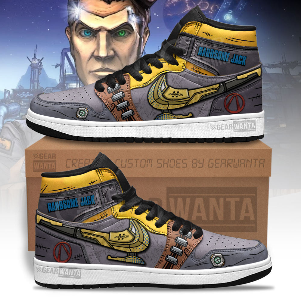 Ideafootwear Borderlands AJ1 High Sneakers Shoes For Men And Women 13