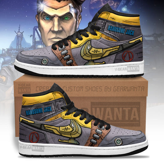 Ideafootwear Borderlands AJ1 High Sneakers Shoes For Men And Women 13
