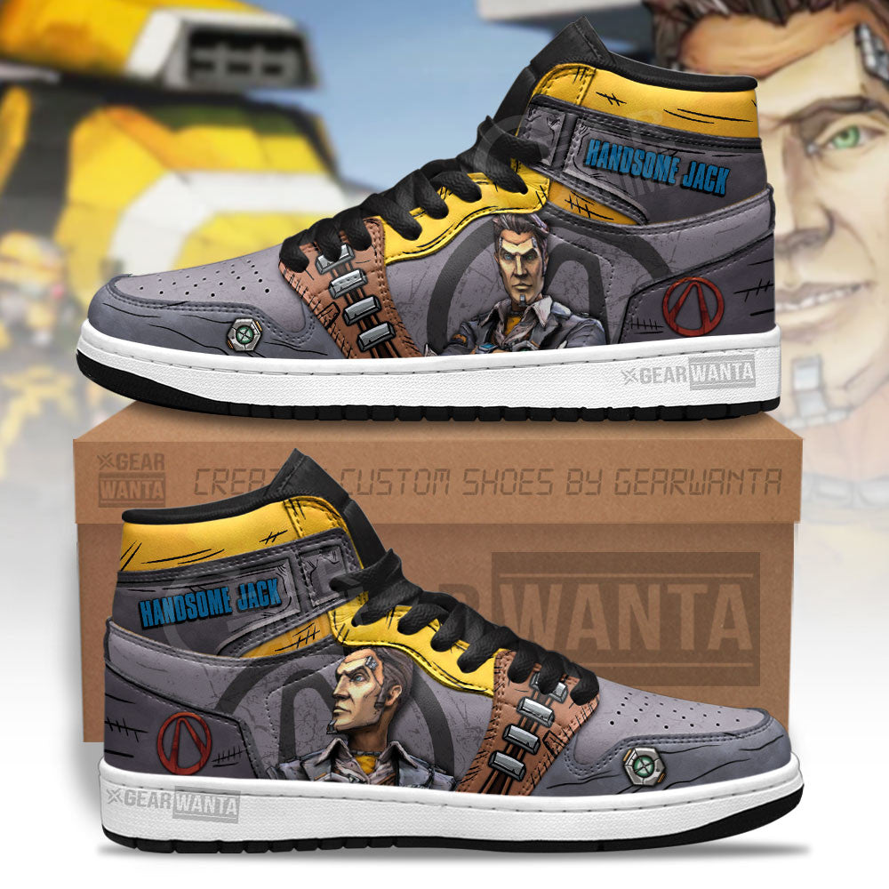 Ideafootwear Borderlands AJ1 High Sneakers Shoes For Men And Women 14