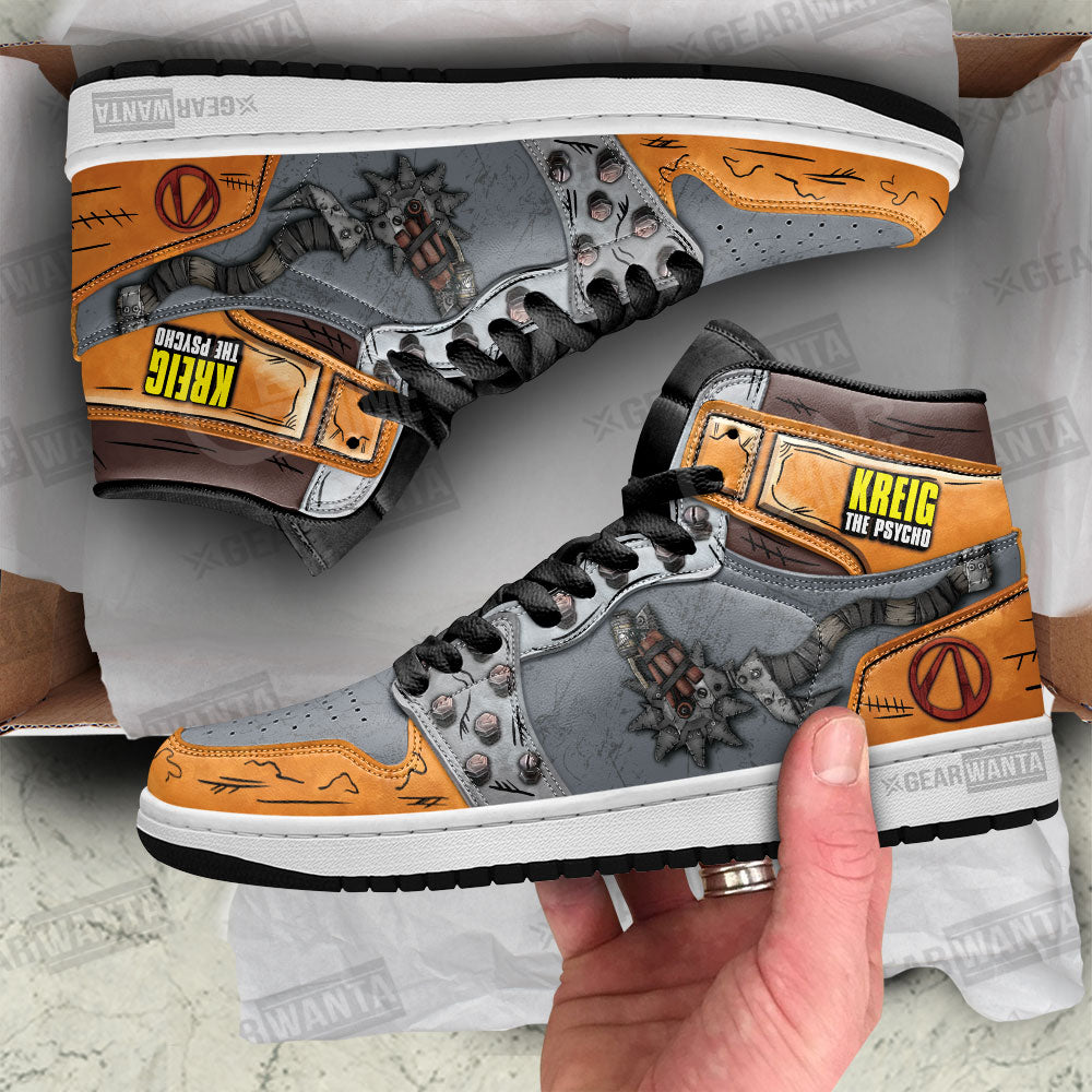 Ideafootwear Borderlands AJ1 High Sneakers Shoes For Men And Women 12