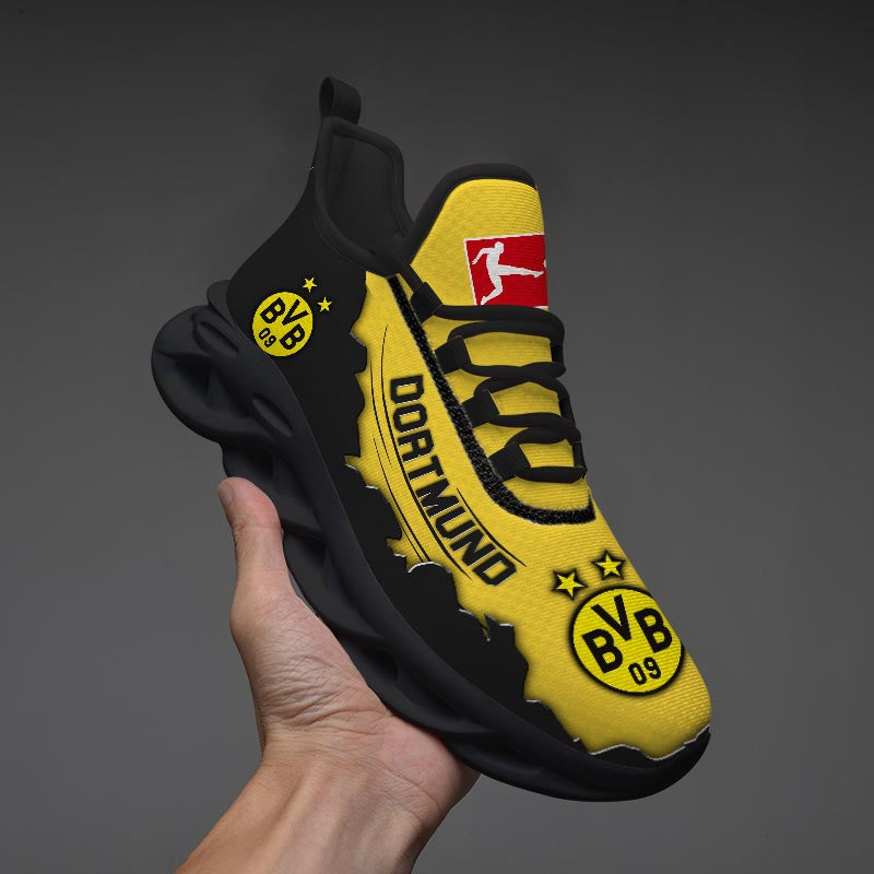 Ideafootwear Borussia Dortmund Max Soul Shoes Sneakers For Men And Women 3