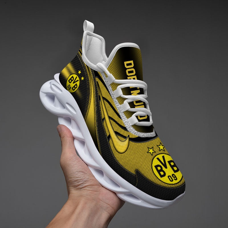 Ideafootwear Borussia Dortmund Max Soul Shoes Sneakers For Men And Women 4
