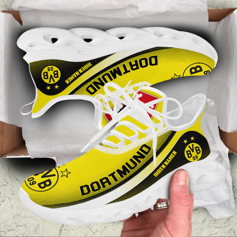 Ideafootwear Borussia Dortmund Max Soul Shoes Sneakers For Men And Women 1