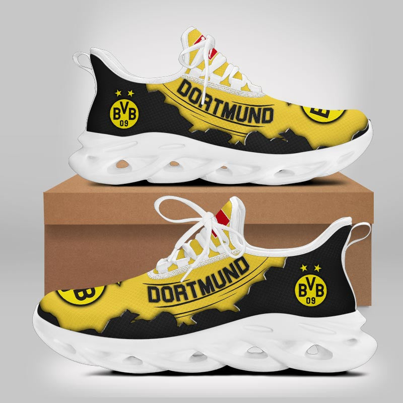 Ideafootwear Borussia Dortmund Max Soul Shoes Sneakers For Men And Women 3