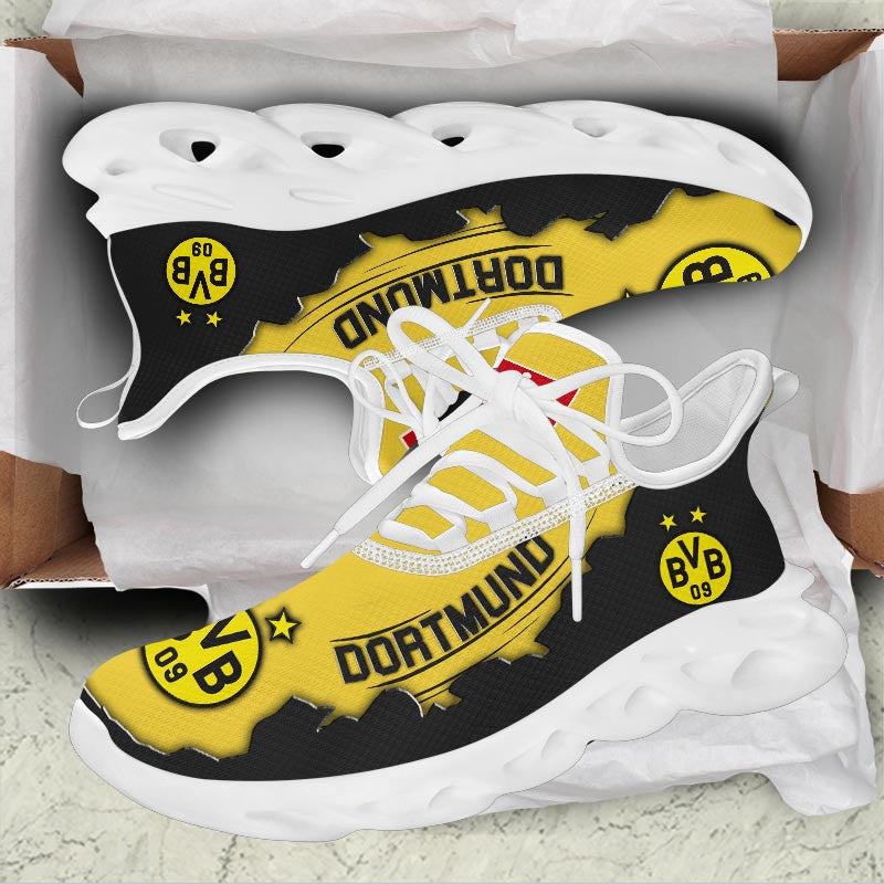 Ideafootwear Borussia Dortmund Max Soul Shoes Sneakers For Men And Women 3