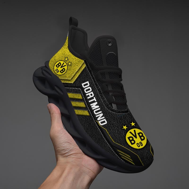 Ideafootwear Borussia Dortmund Max Soul Shoes Sneakers For Men And Women 2