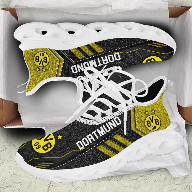 Ideafootwear Borussia Dortmund Max Soul Shoes Sneakers For Men And Women 2