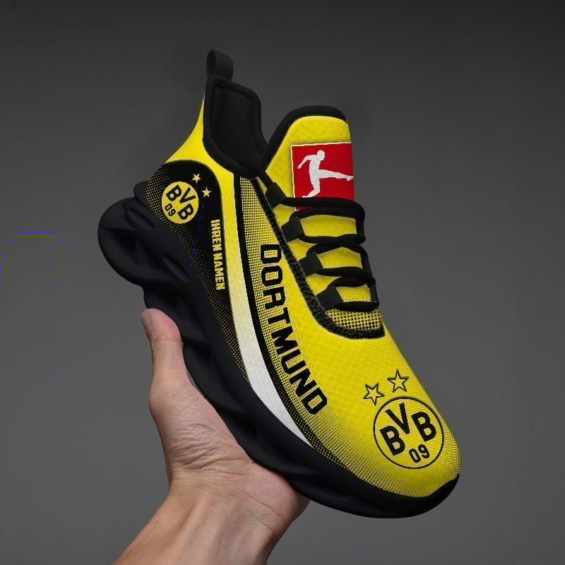 Ideafootwear Borussia Dortmund Max Soul Shoes Sneakers For Men And Women 1