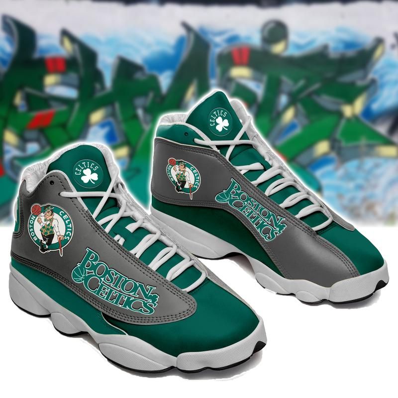 Ideafootwear Boston Celtic AJ13 Sneakers Shoes For Men And Women 1