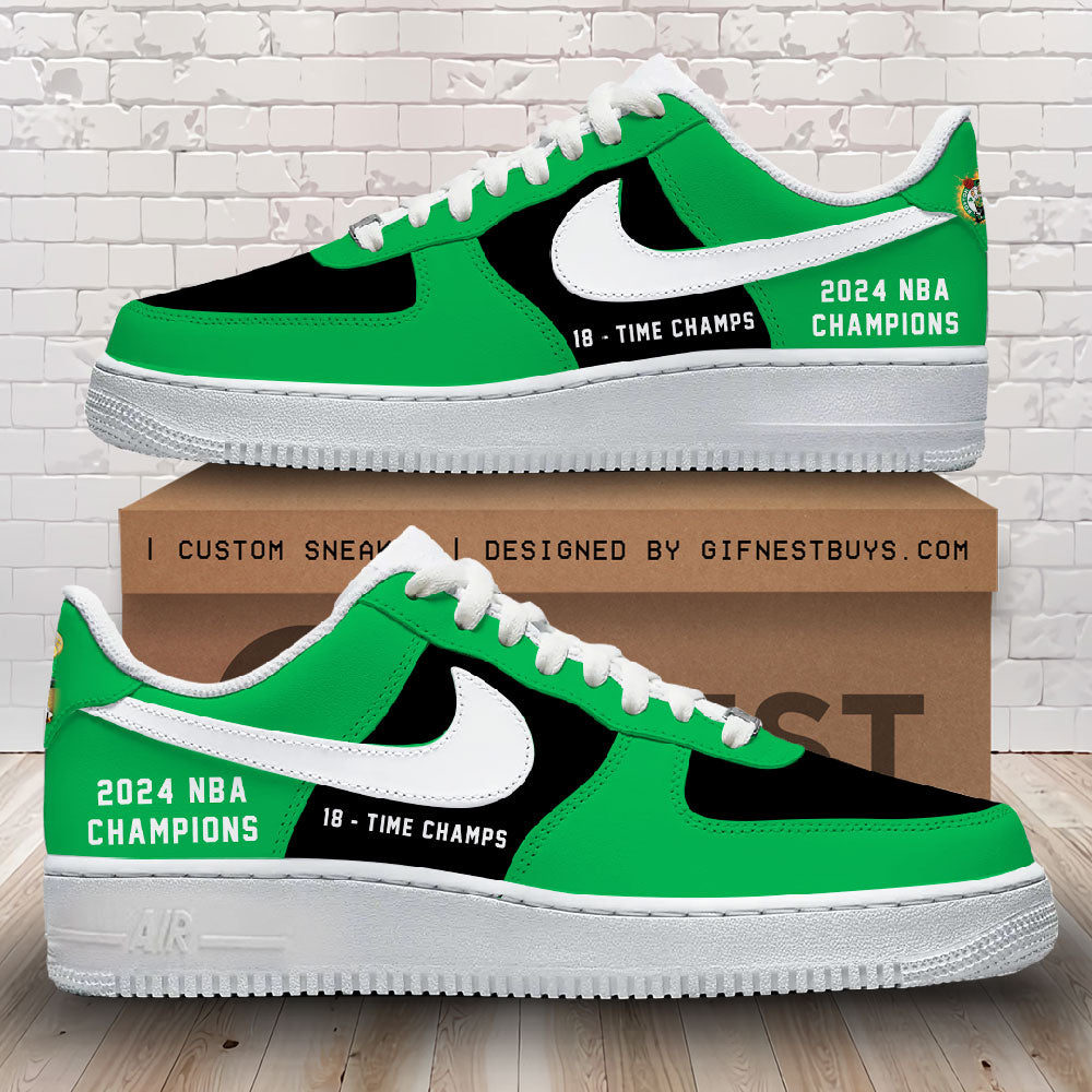 Ideafootwear Boston Celtics Air Low-Top Sneakers Shoes For Men And Women 7