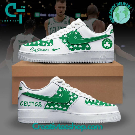 Ideafootwear Boston Celtics Air Low-Top Sneakers Shoes For Men And Women 4
