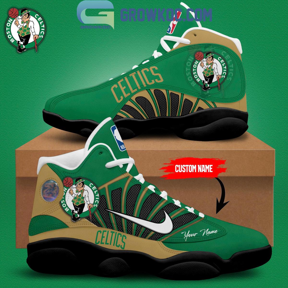 Ideafootwear Boston Celtics AJ13 Sneakers Shoes For Men And Women 2