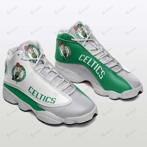 Ideafootwear Boston Celtics AJ13 Sneakers Shoes For Men And Women 6