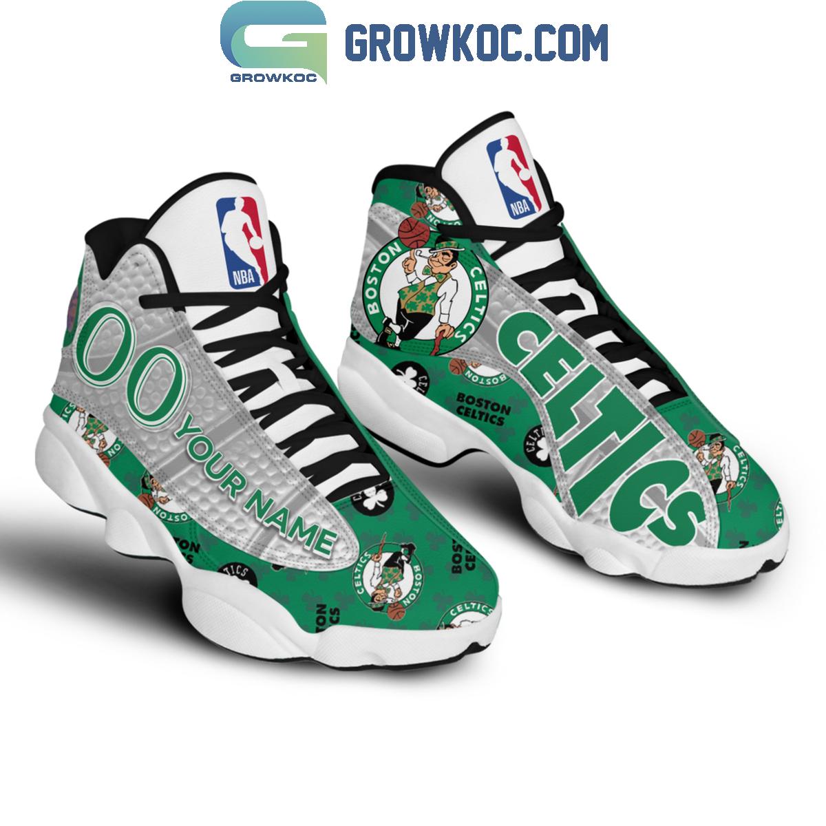 Ideafootwear Boston Celtics AJ13 Sneakers Shoes For Men And Women 7