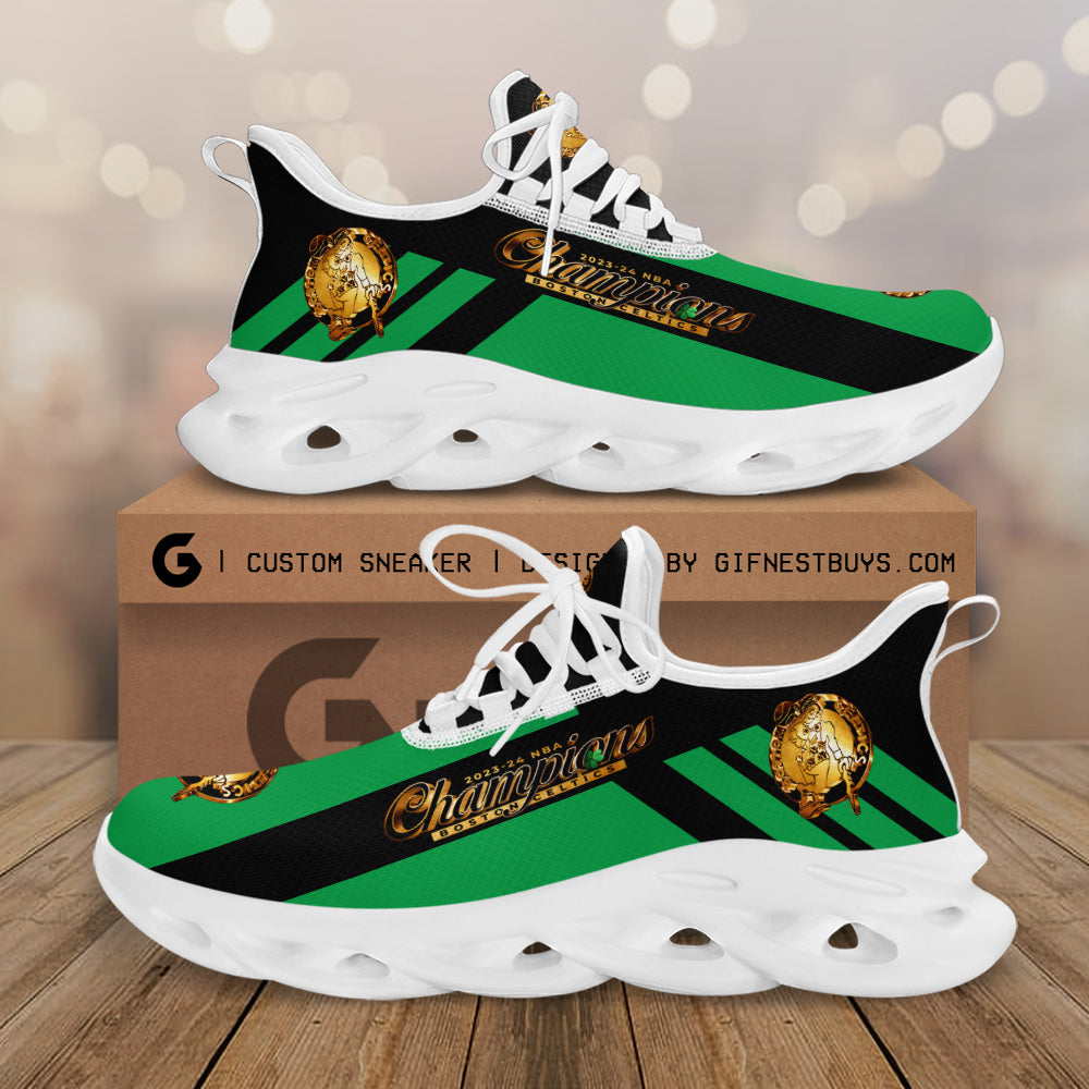 Ideafootwear Boston Celtics Max Soul Shoes Sneakers For Men And Women 3