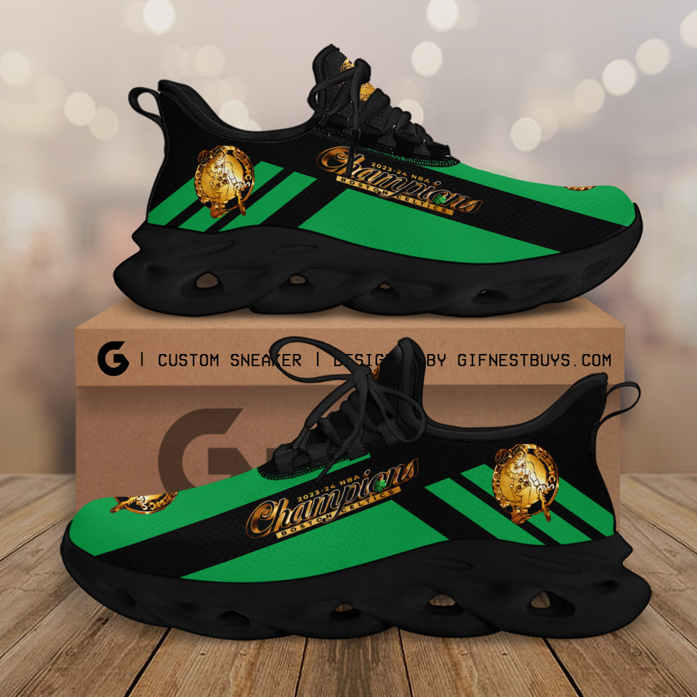 Ideafootwear Boston Celtics Max Soul Shoes Sneakers For Men And Women 3