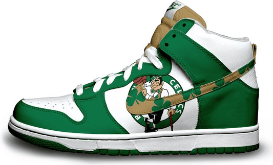 Ideafootwear Boston Celtics AJ1 High Sneakers Shoes For Men And Women 27