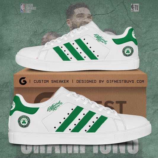Ideafootwear Boston Celtics Skate Stan Shoes Sneakes For Men And Women 2