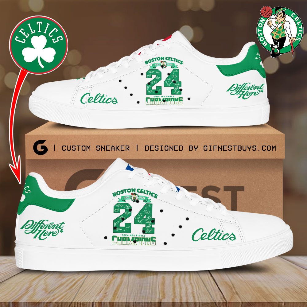 Ideafootwear Boston Celtics Skate Stan Shoes Sneakes For Men And Women 5