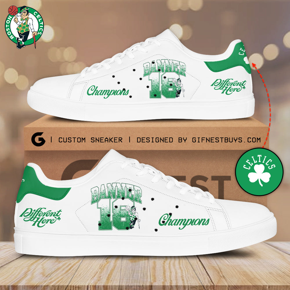 Ideafootwear Boston Celtics Skate Stan Shoes Sneakes For Men And Women 7