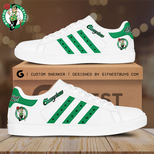 Ideafootwear Boston Celtics Skate Stan Shoes Sneakes For Men And Women 4
