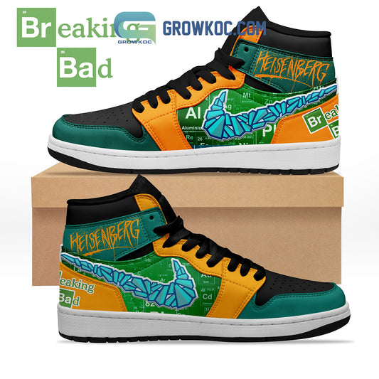 Ideafootwear Breaking Bad Fan Love AJ1 High Sneakers Shoes For Men And Women 1