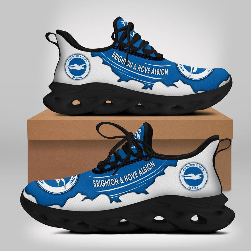 Ideafootwear Brighton &amp; Hove Albion F.C Max Soul Shoes Sneakers For Men And Women 1