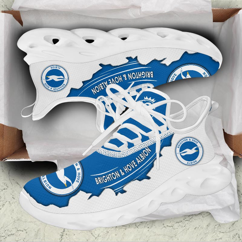 Ideafootwear Brighton &amp; Hove Albion F.C Max Soul Shoes Sneakers For Men And Women 1