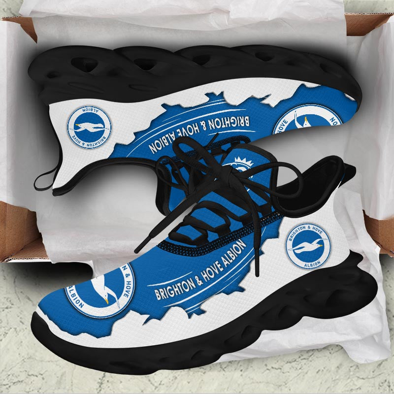 Ideafootwear Brighton &amp; Hove Albion F.C Max Soul Shoes Sneakers For Men And Women 1