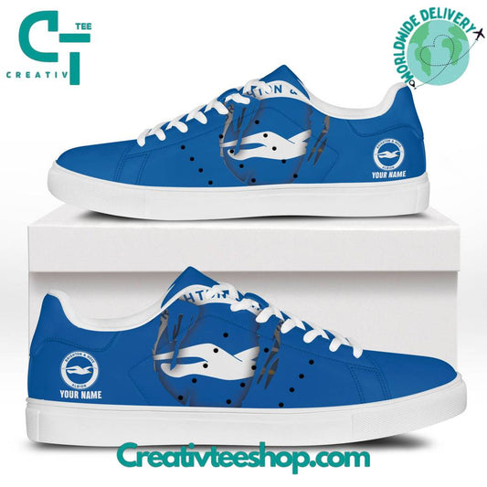 Ideafootwear Brighton Hove Albion  Skate Stan Shoes Sneakes For Men And Women 1