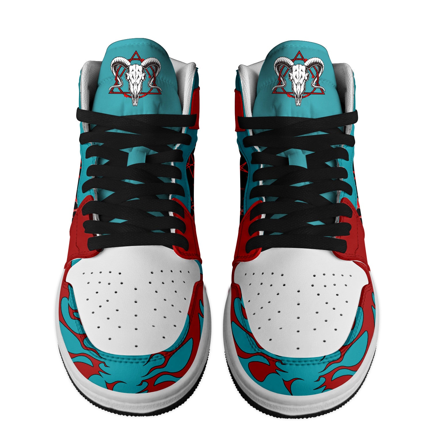 Ideafootwear Bring Me The Horizon AJ1 High Sneakers Shoes For Men And Women 7