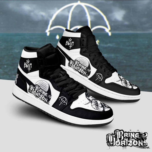 Ideafootwear Bring Me The Horizon AJ1 High Sneakers Shoes For Men And Women 6