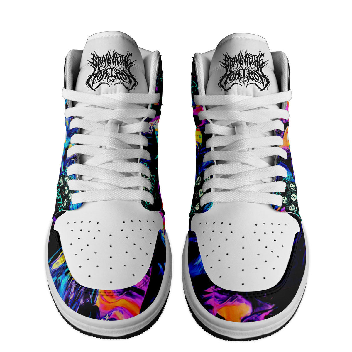 Ideafootwear Bring Me the Horizon AJ1 High Sneakers Shoes For Men And Women 11